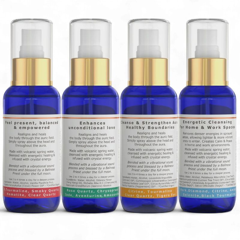 Aura Spray - Set of 4