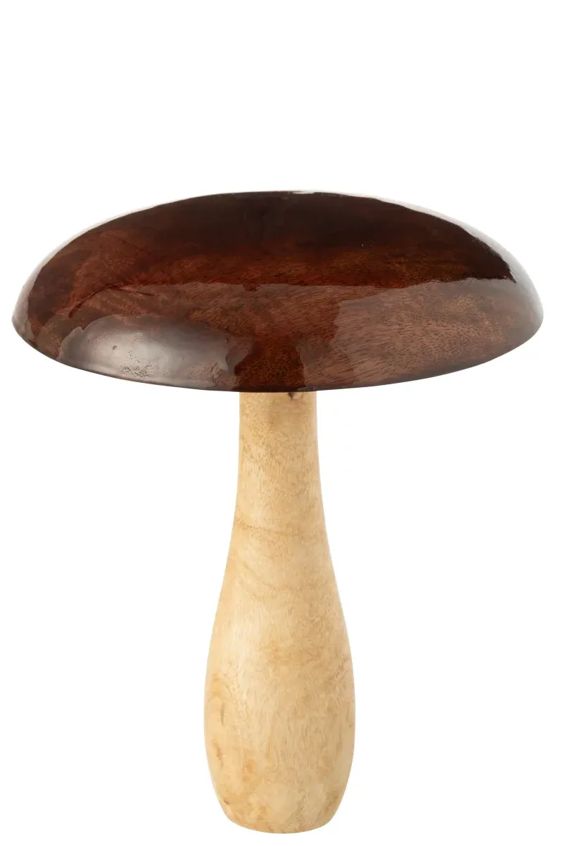 Pilz Gltizend Wooden Mushroom, Size: L