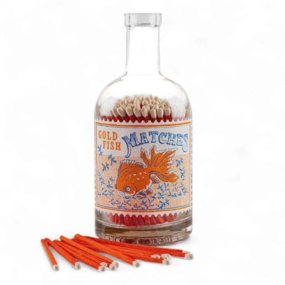 Matches in a Glass Bottle