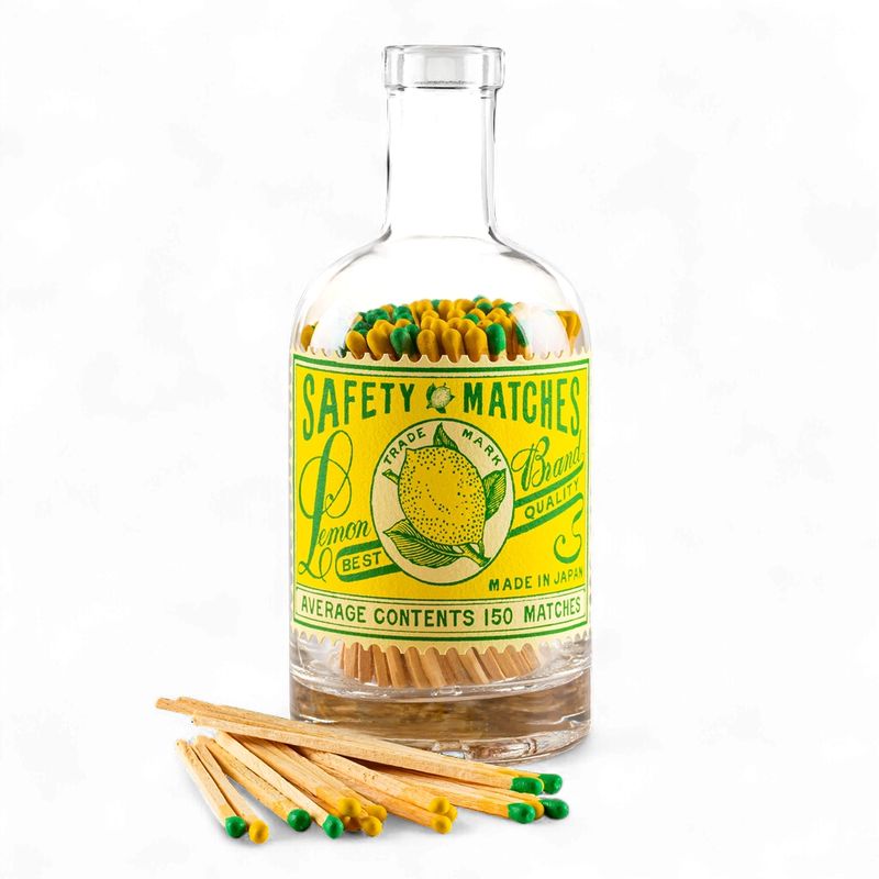 Matches in a Glass Bottle