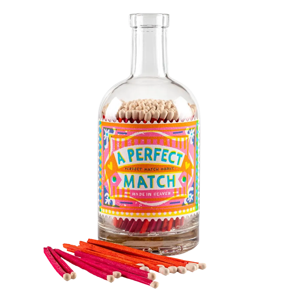 Matches in a Glass Bottle, Model: A Perfect Match