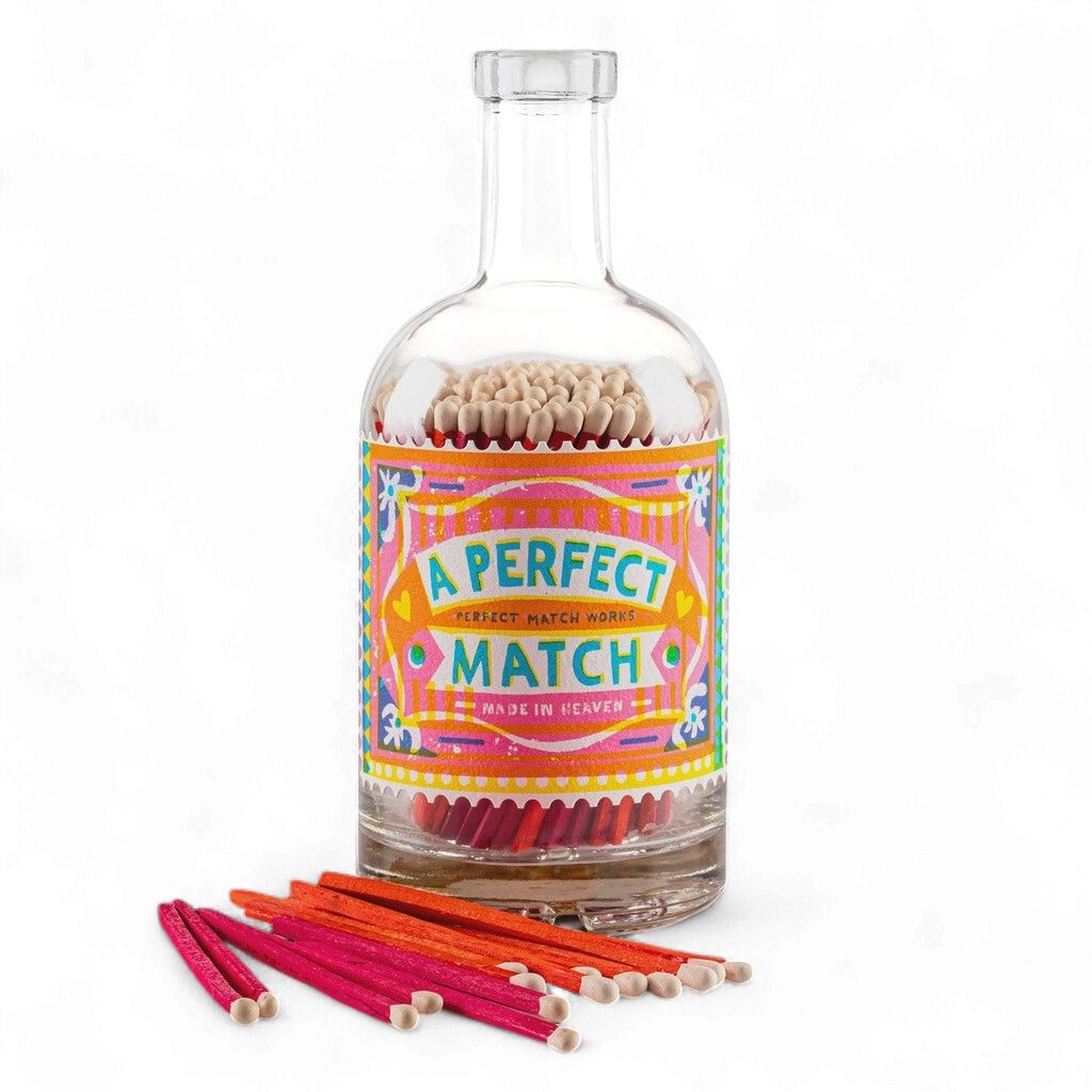 Matches in a Glass Bottle, Model: A Perfect Match