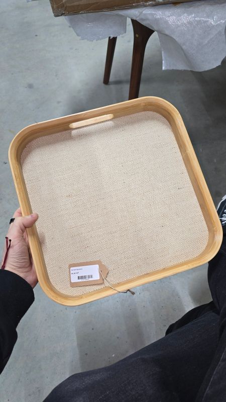 Canvas Tray Square