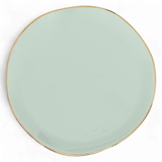 Good Morning Plate - Medium, Color: Celadon Light Blue
