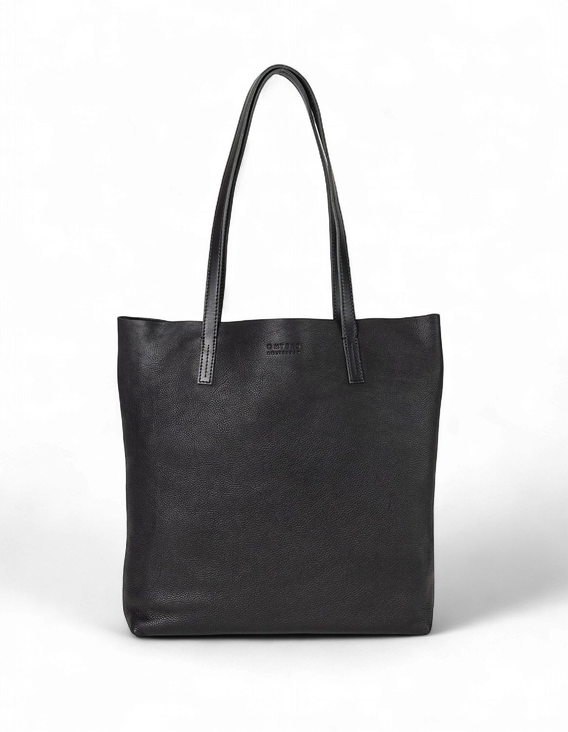 Leather Handbag - Gregoria Black