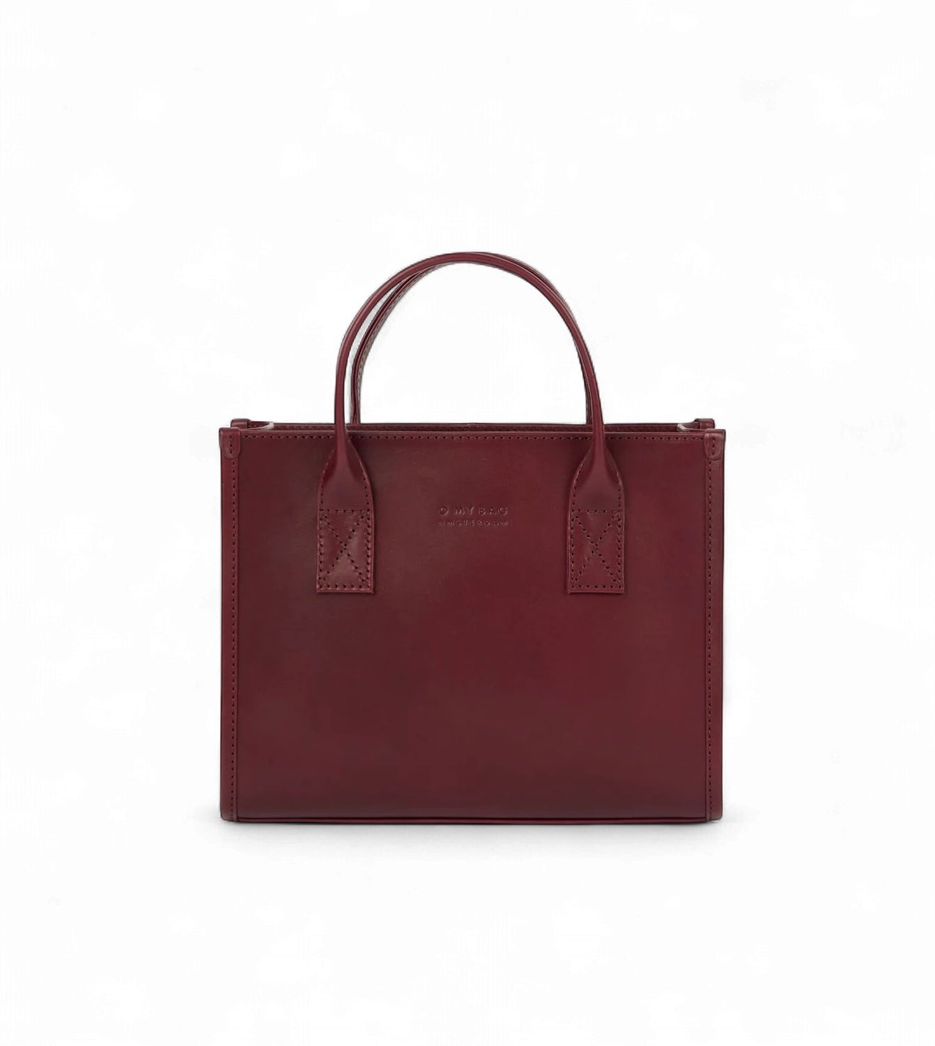 Handbag Leather - Jackie Midi Dark Cherry