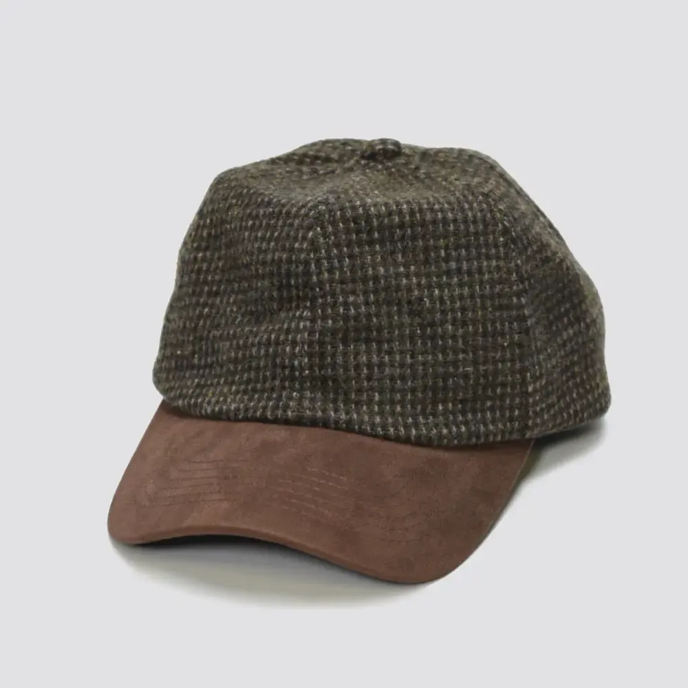 Wool Twill Suede Hat