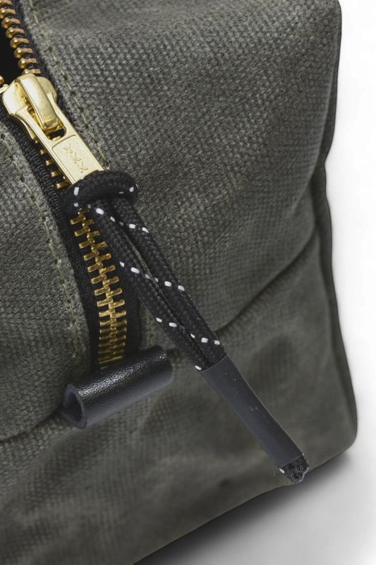 Waxed Canvas Toiletry Bag