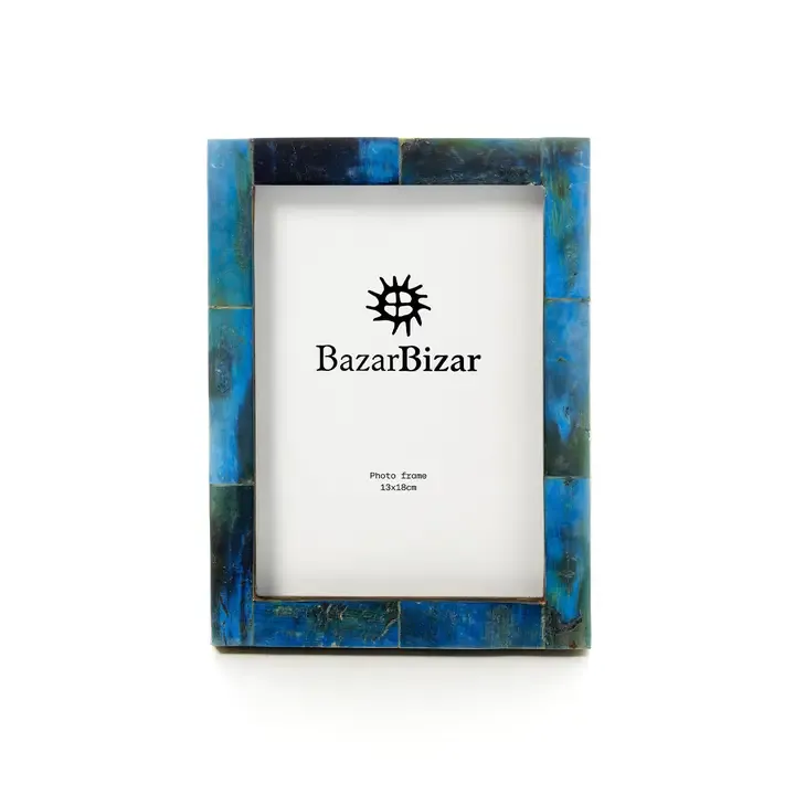 The Azure Patchwork Frame - Turquoise