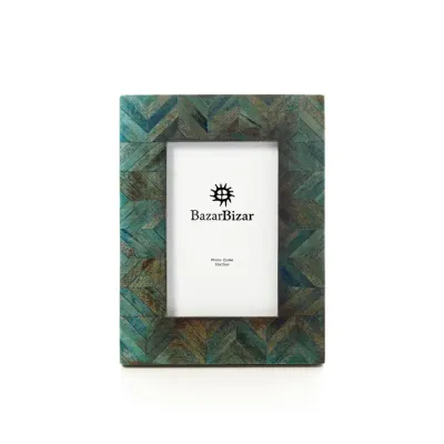 The Drift Bleu Mosaic Frame - 10x15