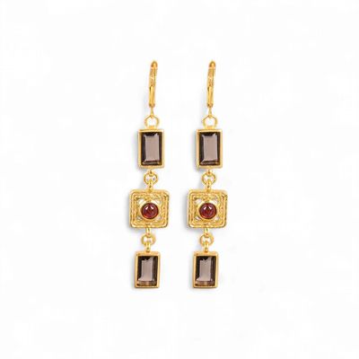 Earrings Linear Realm
