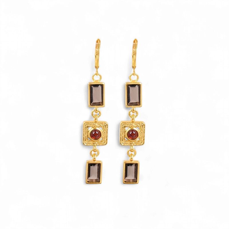 Earrings Linear Realm