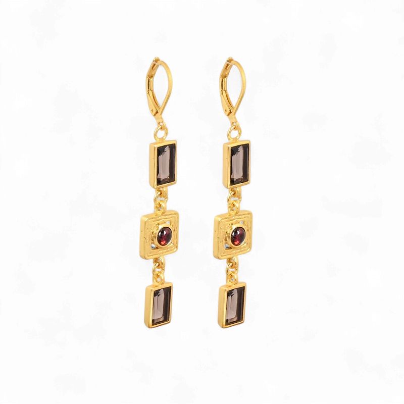 Earrings Linear Realm