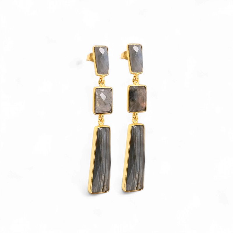 Earrings Stone Accord