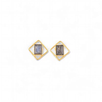 Earrings Rippling Rythms - Labradorite