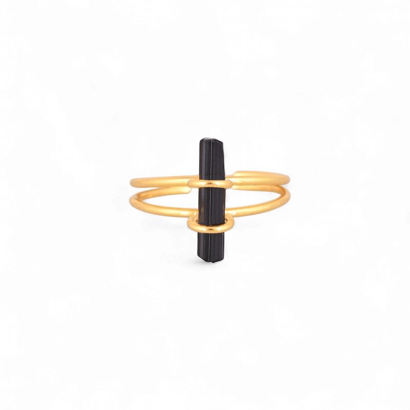 Ring Sacred Shadow - Black Tourmaline