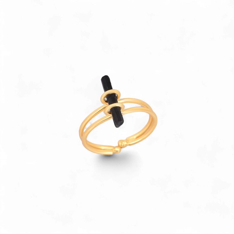 Ring Sacred Shadow - Black Tourmaline