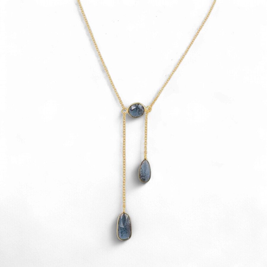 Necklace Third Eye - Moss Kyanite