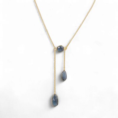 Necklace Third Eye - Moss Kyanite