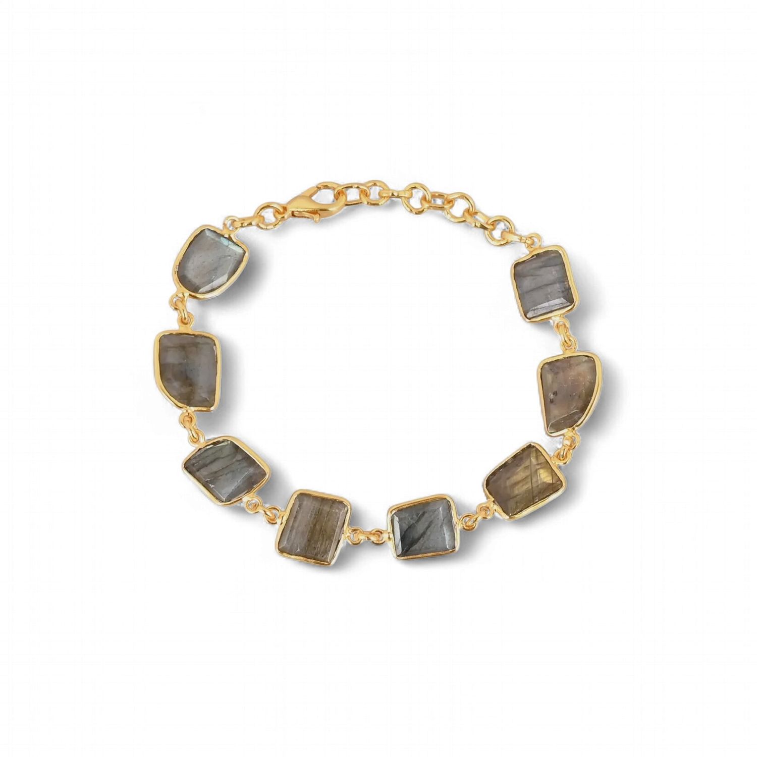 Bracelet Rati Knots, Color: Labradorite