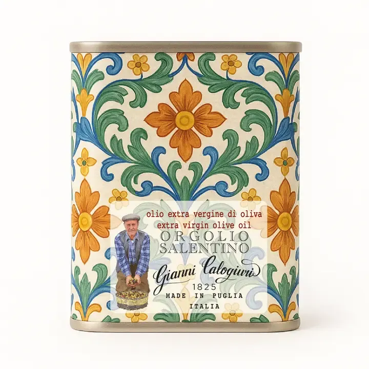 Olive Oil in Tin