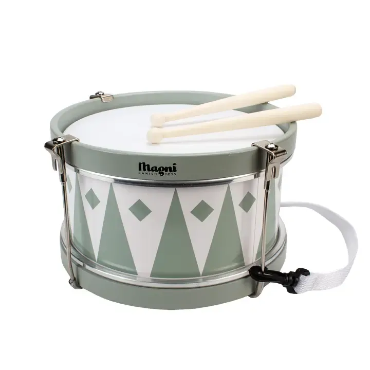 Drum with Harlequin, Olive Green