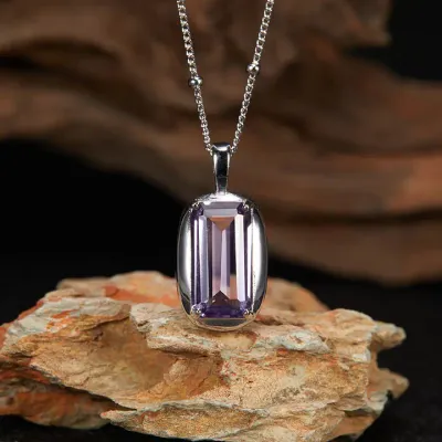 Amethist Necklace S925