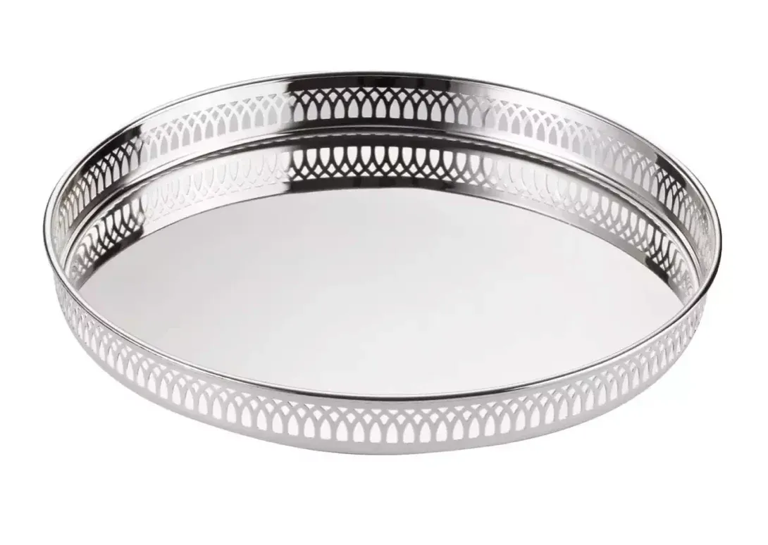 Silver Plated Tray Delphi, 30.5 cm
