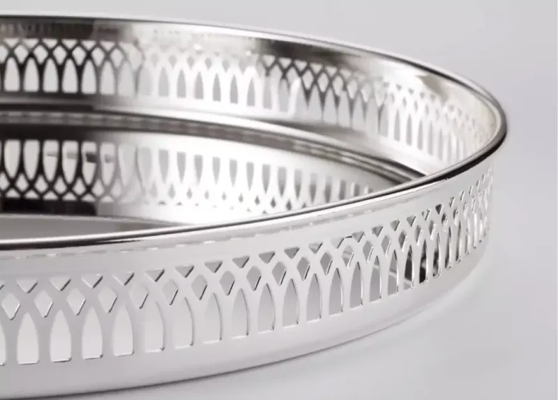 Silver Plated Tray Delphi, 30.5 cm