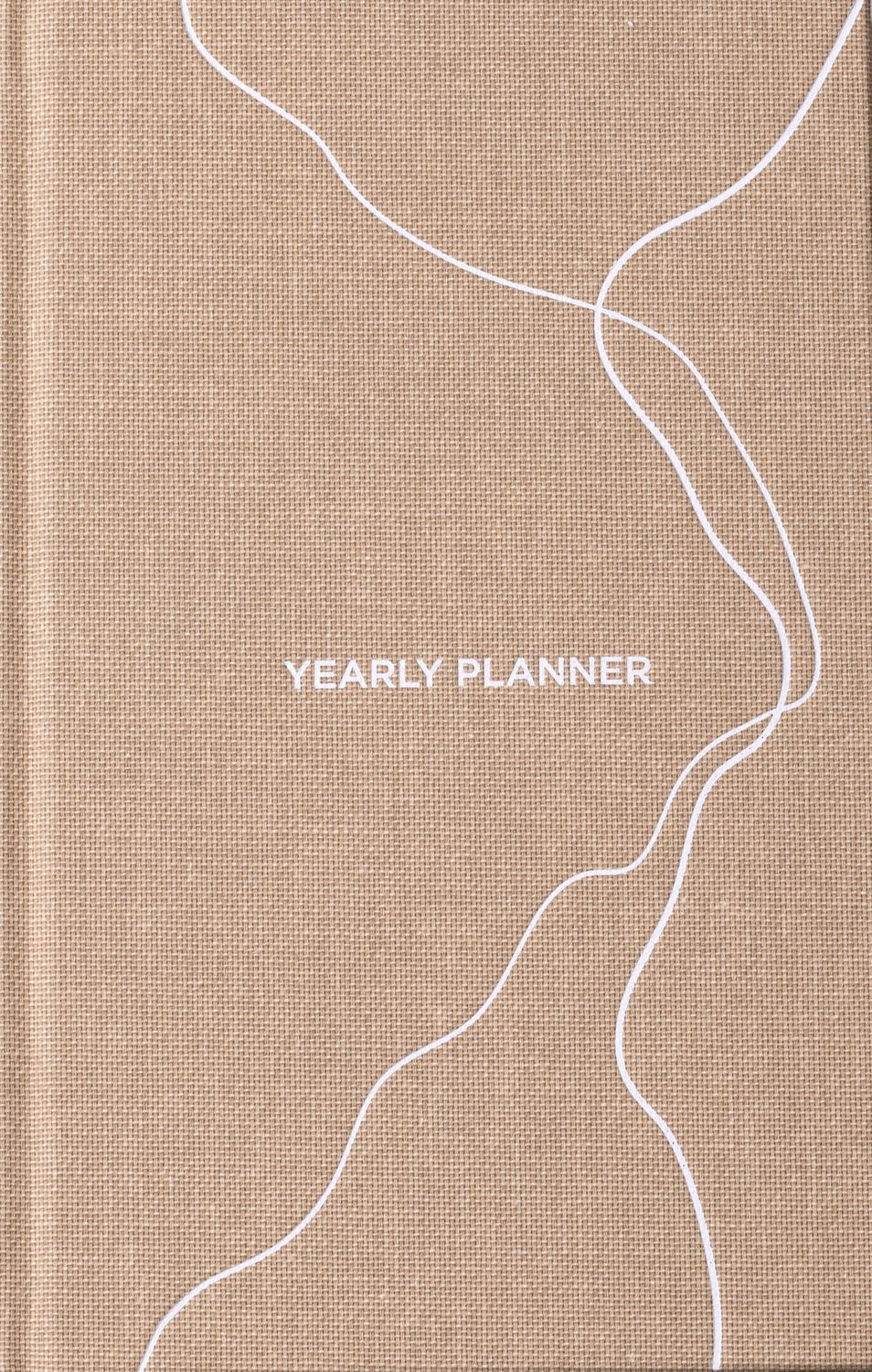 Yearly Planner, Color: Sand