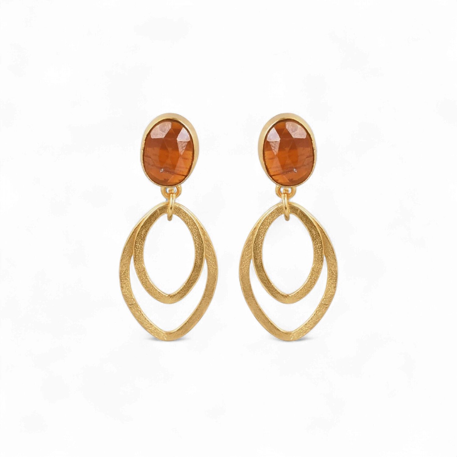 Earrings Mirage Tales - Orange Kyanite