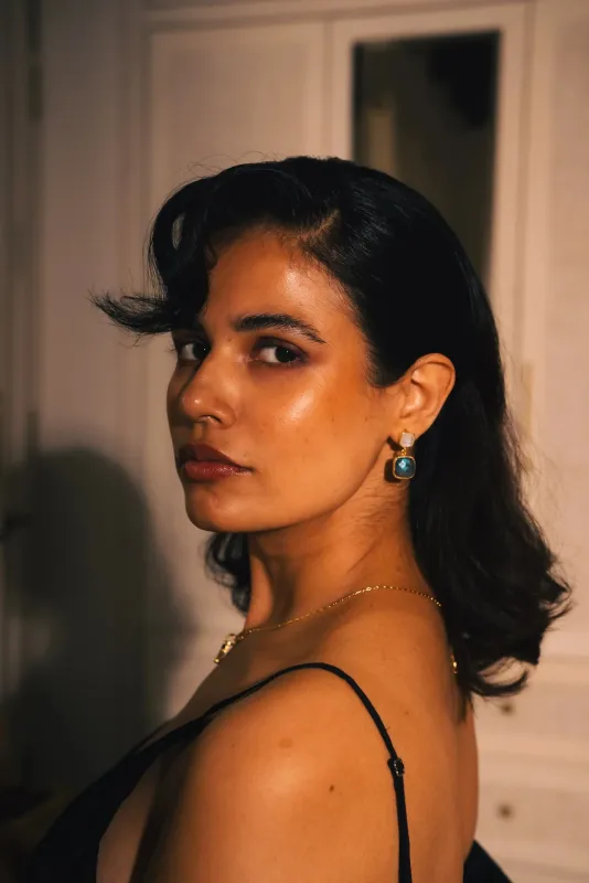 Earrings Burnt Offering