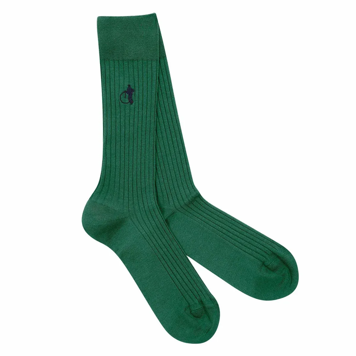 Socks SImply Sartorial, Color: Emerald Green, Size: M42-44