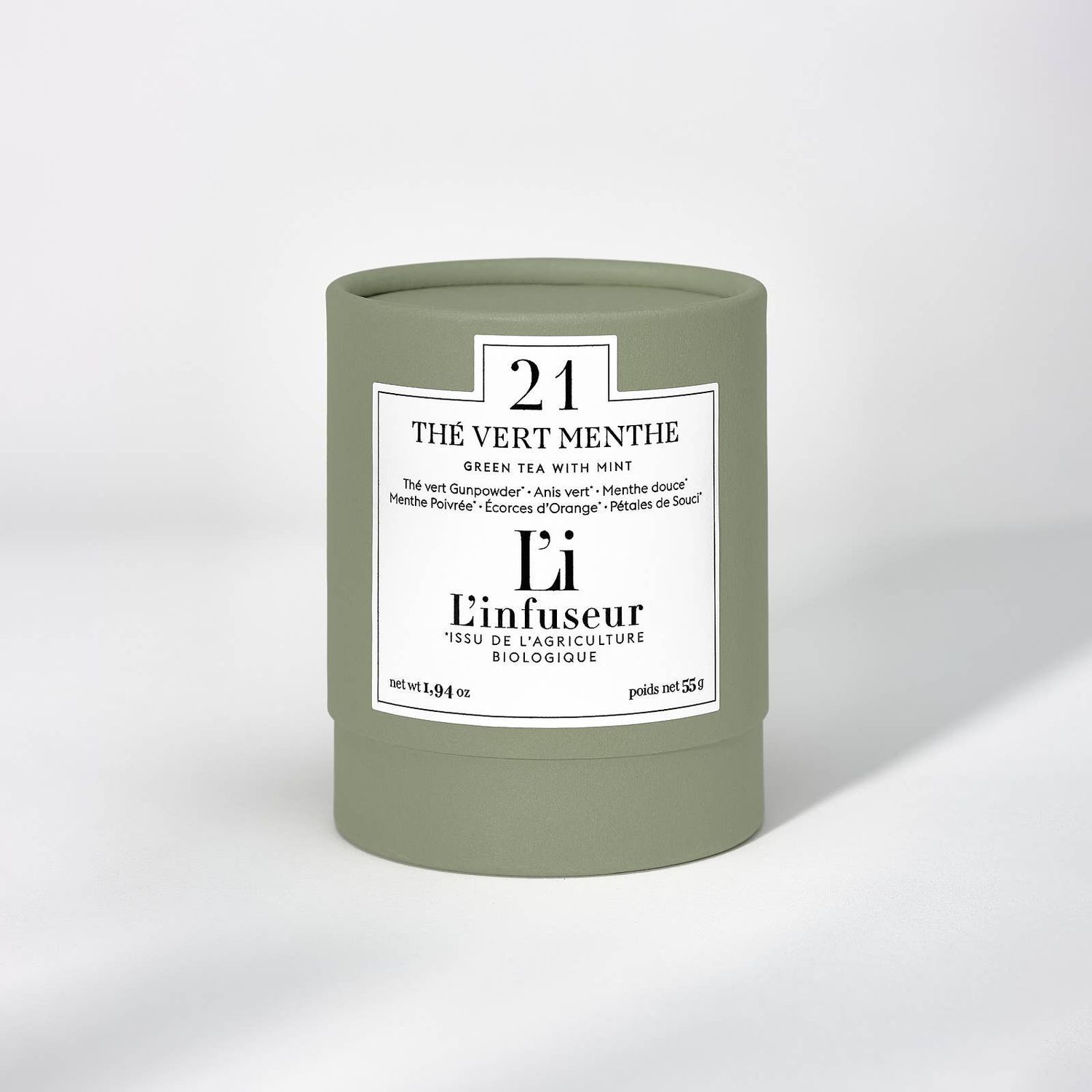 Mint Green Tea No. 21 BIO