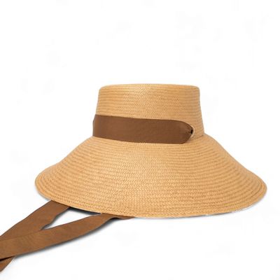 Solea - Wide Brim Handcrafted Bucket Hat with Chinstrap