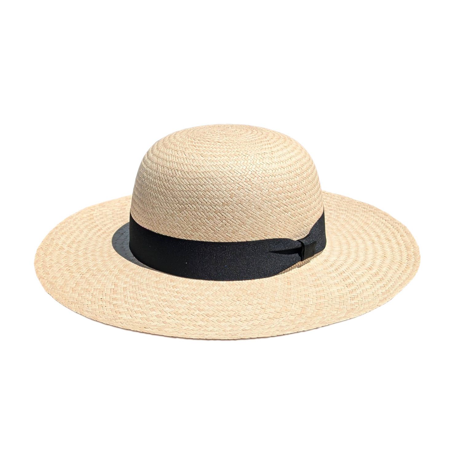 Garden Classic Panama Hat - Handmade Beach Straw Hat
