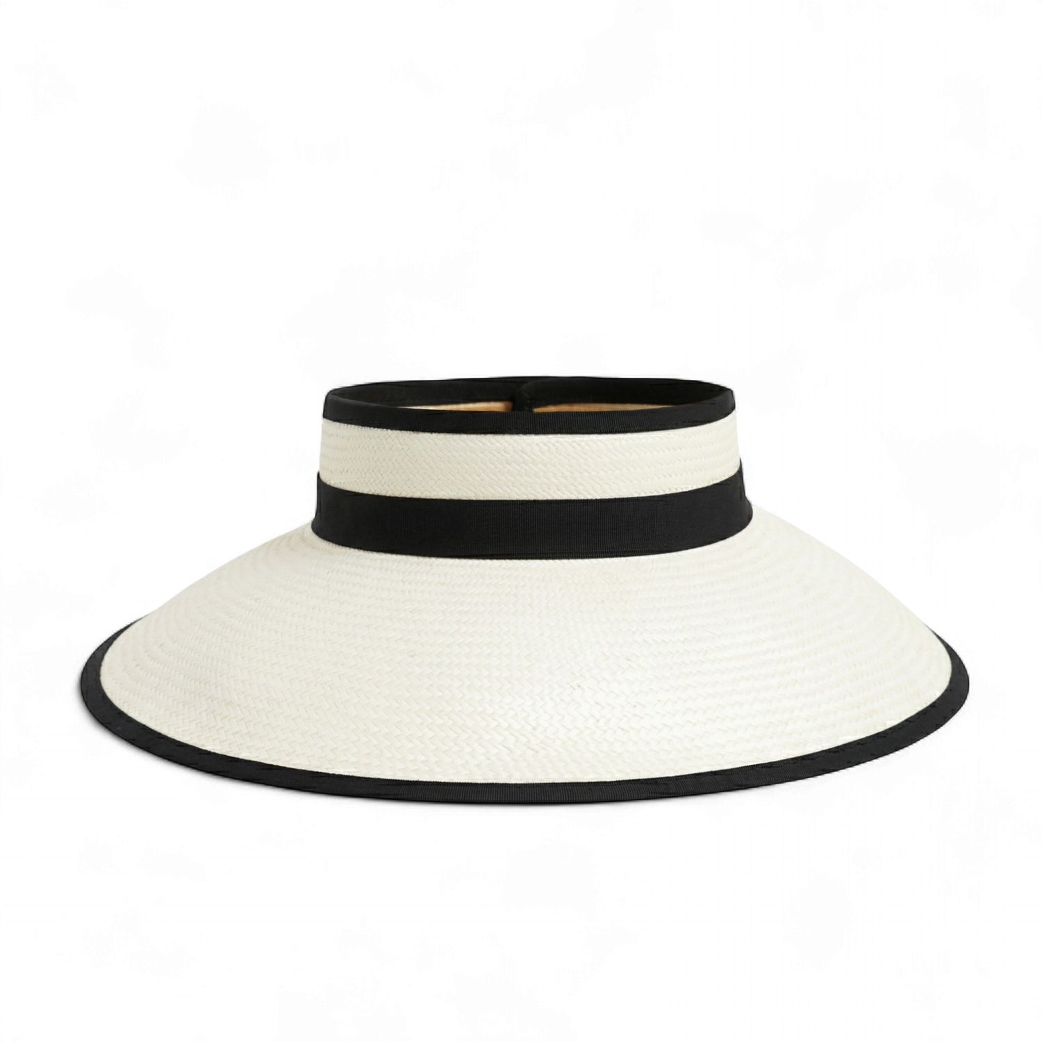 Sun Visor - Wide brim, Visor Style Panama Hat