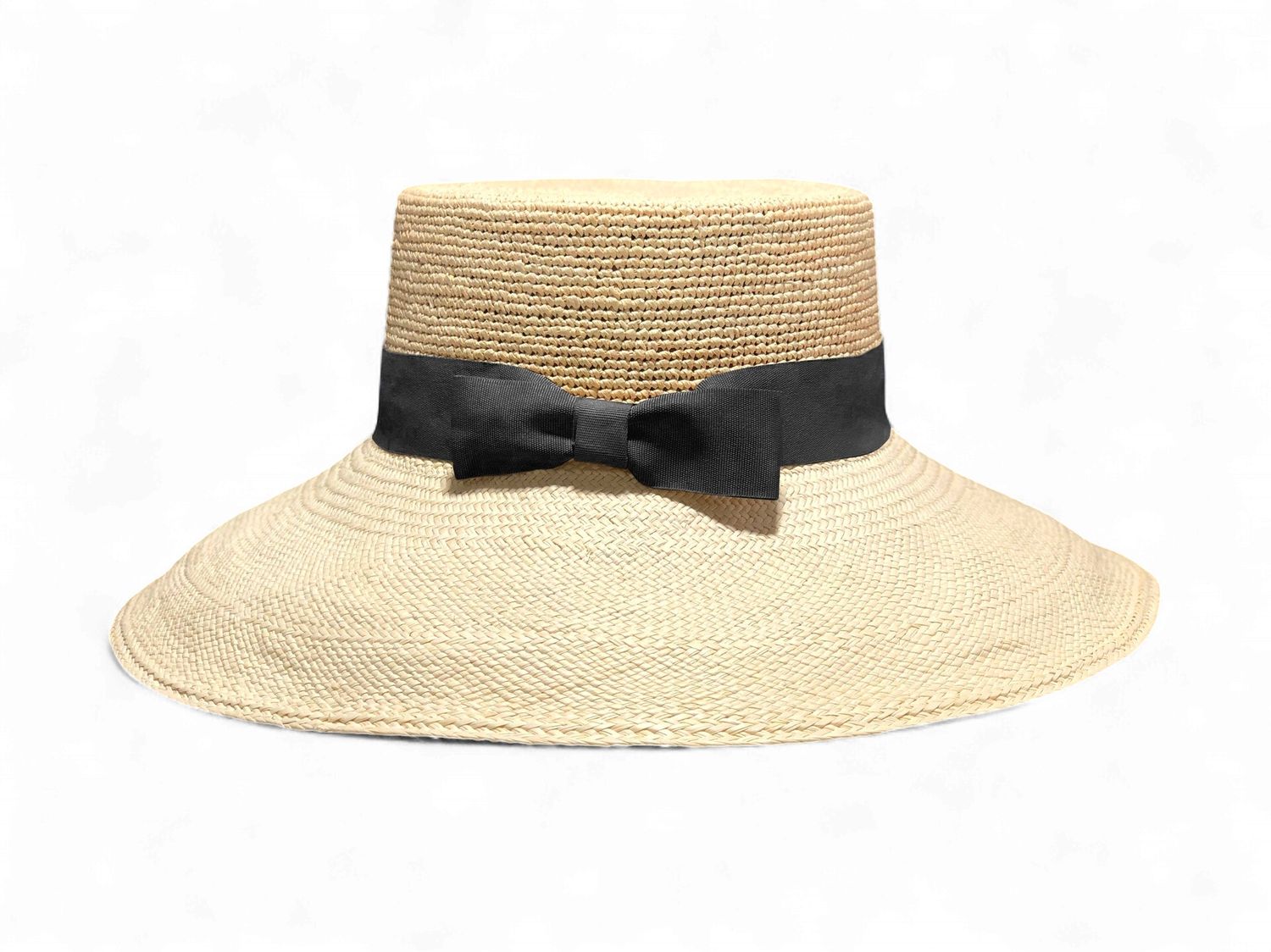 Manabi Summer Bucket Hat- Mixed Crochet Style Panama Hat