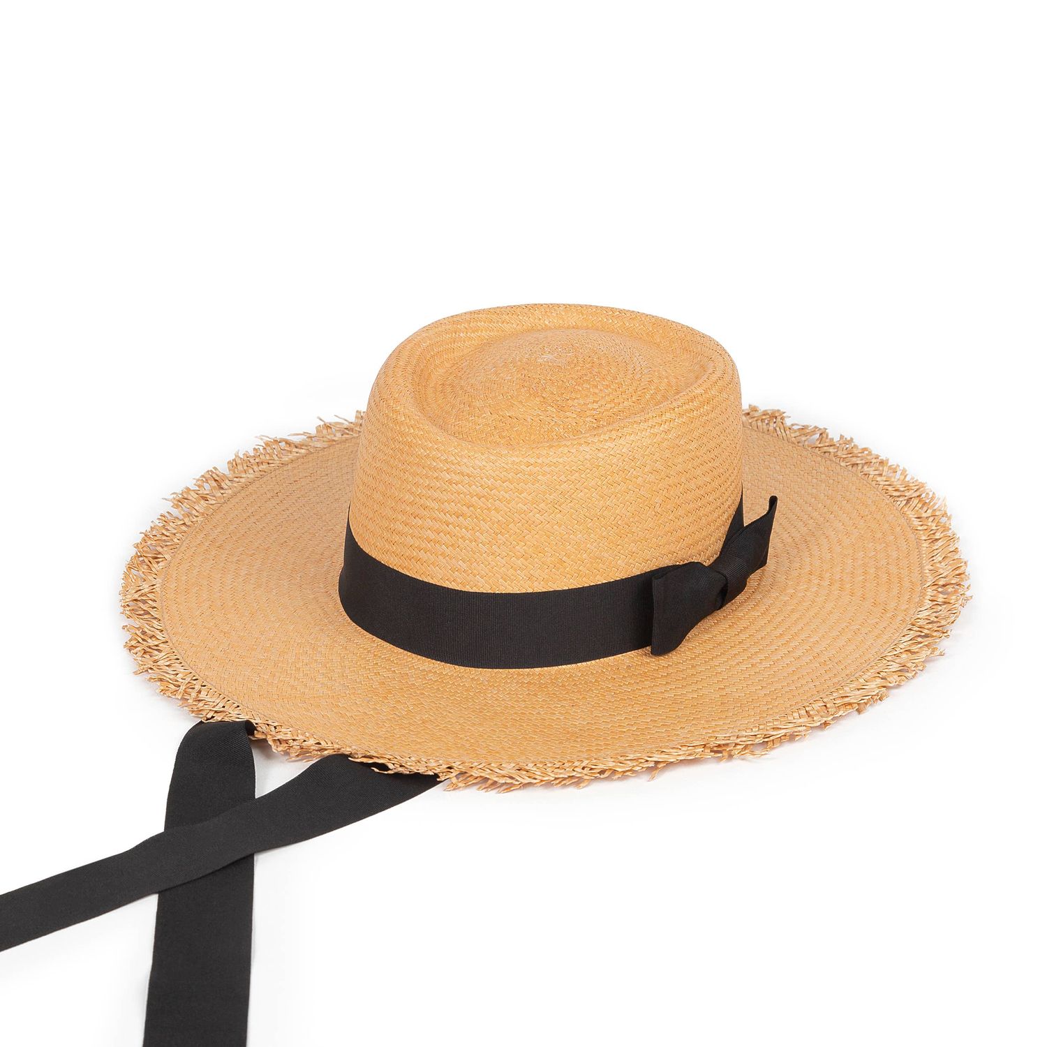 Playa - Wide Brim Panama Sun Hat Unisex with Chinstrap