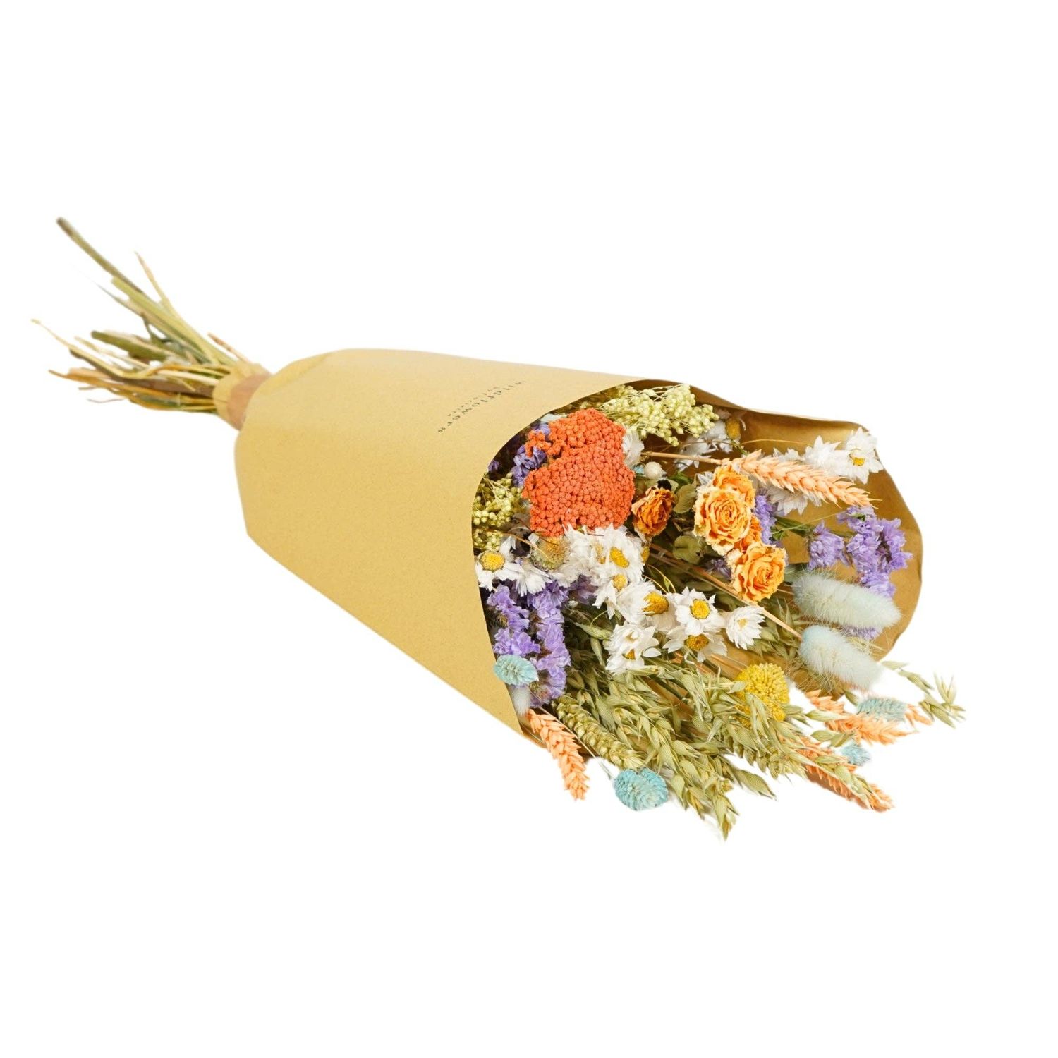Dried Flowers - Field bouquet - Pastel Delight, Size: Medium