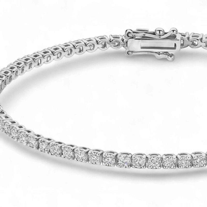 Tennis Bracelet 3mm Silver