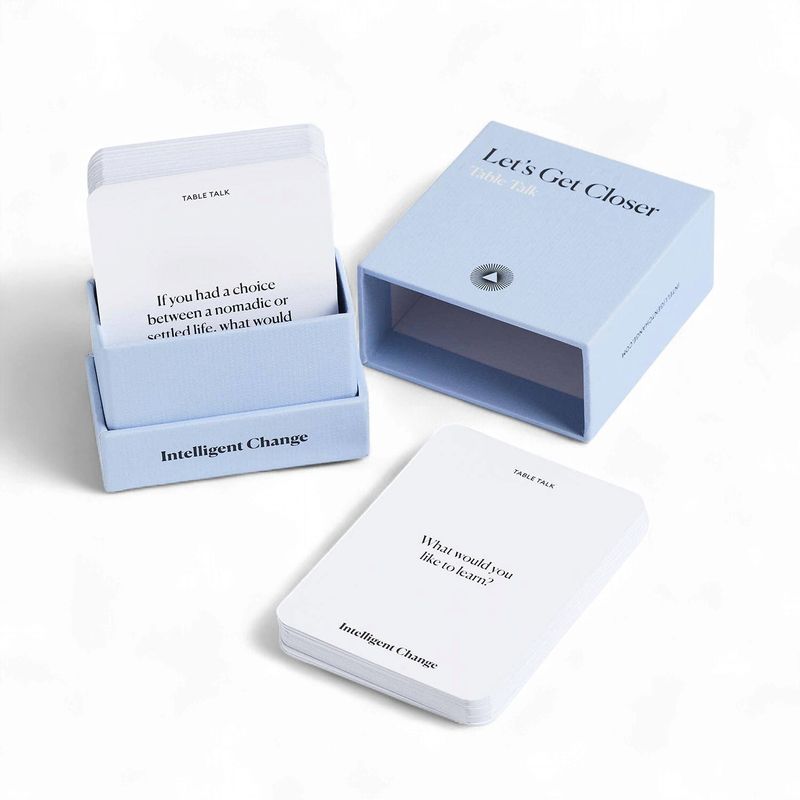 Get Closer Table Talk - Question Card Game - Ice Breakers