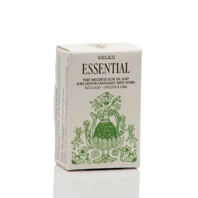 ESSENTIAL pure unscented olive oil COLD PROCESS soap for face &amp; body