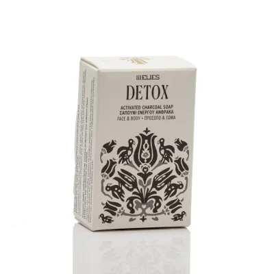 DETOX activated charcoal COLD PROCESS soap for face &amp; body