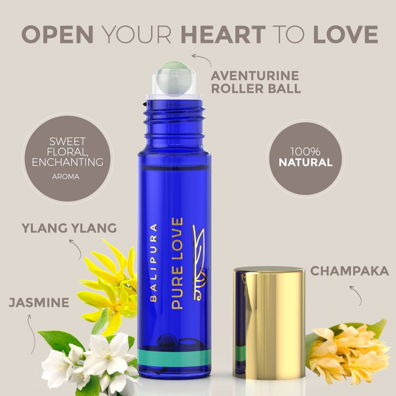 Balipura – Pure Love Roll-On |  Floral Heart Opener &amp; Joy