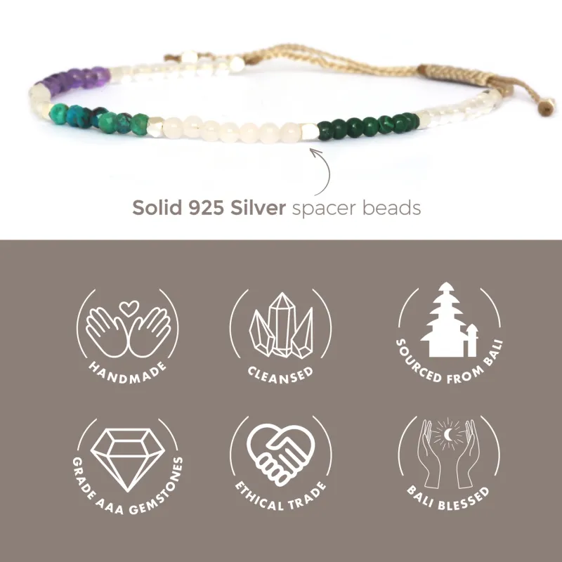 Balipura –Birthing Crystal Bracelet | Multi Crystal