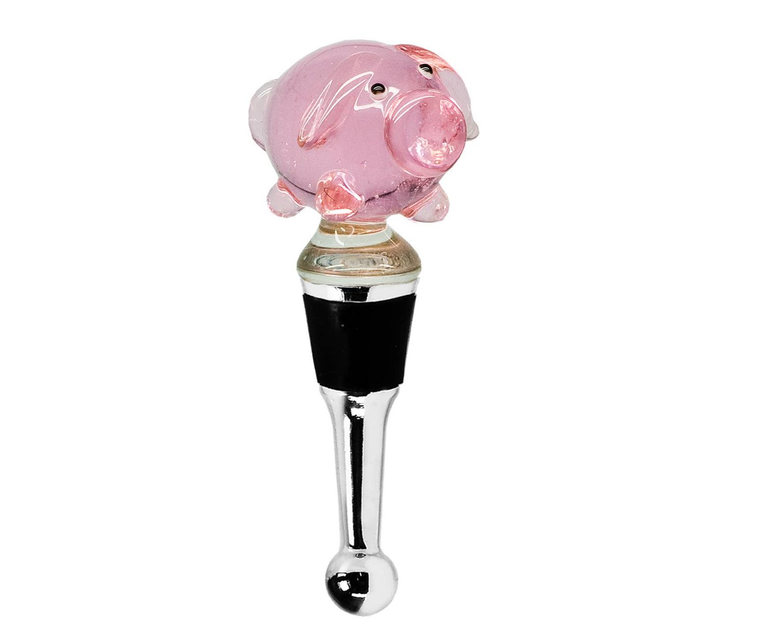 Bottle Stopper Pig for Champagne and Wine