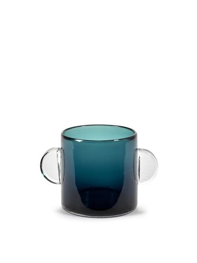 VASE DARK BLUE WIND &amp; FIRE