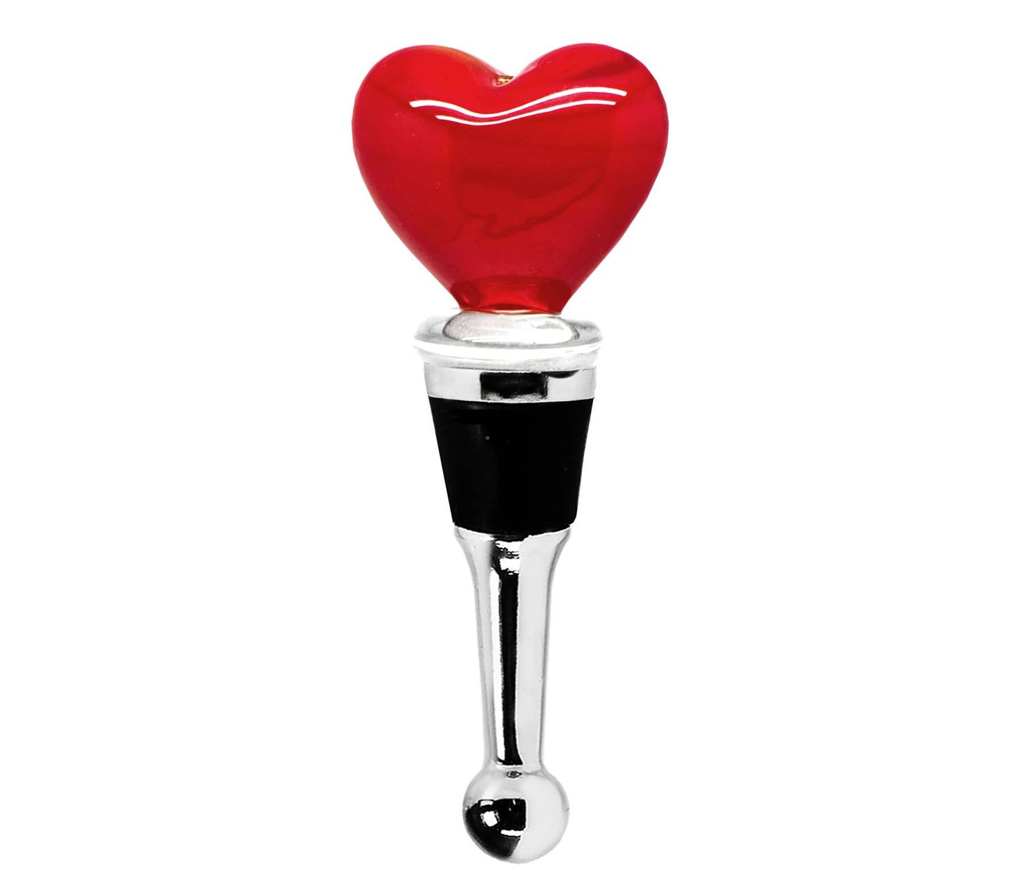 Bottle Stopper Heart for Champagne, Wine, and Sparkling Wine
