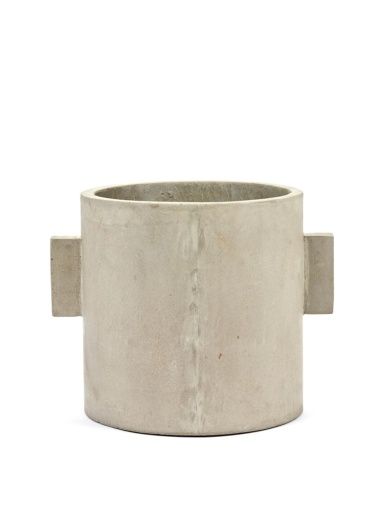 FLOWER POT CONCRETE L